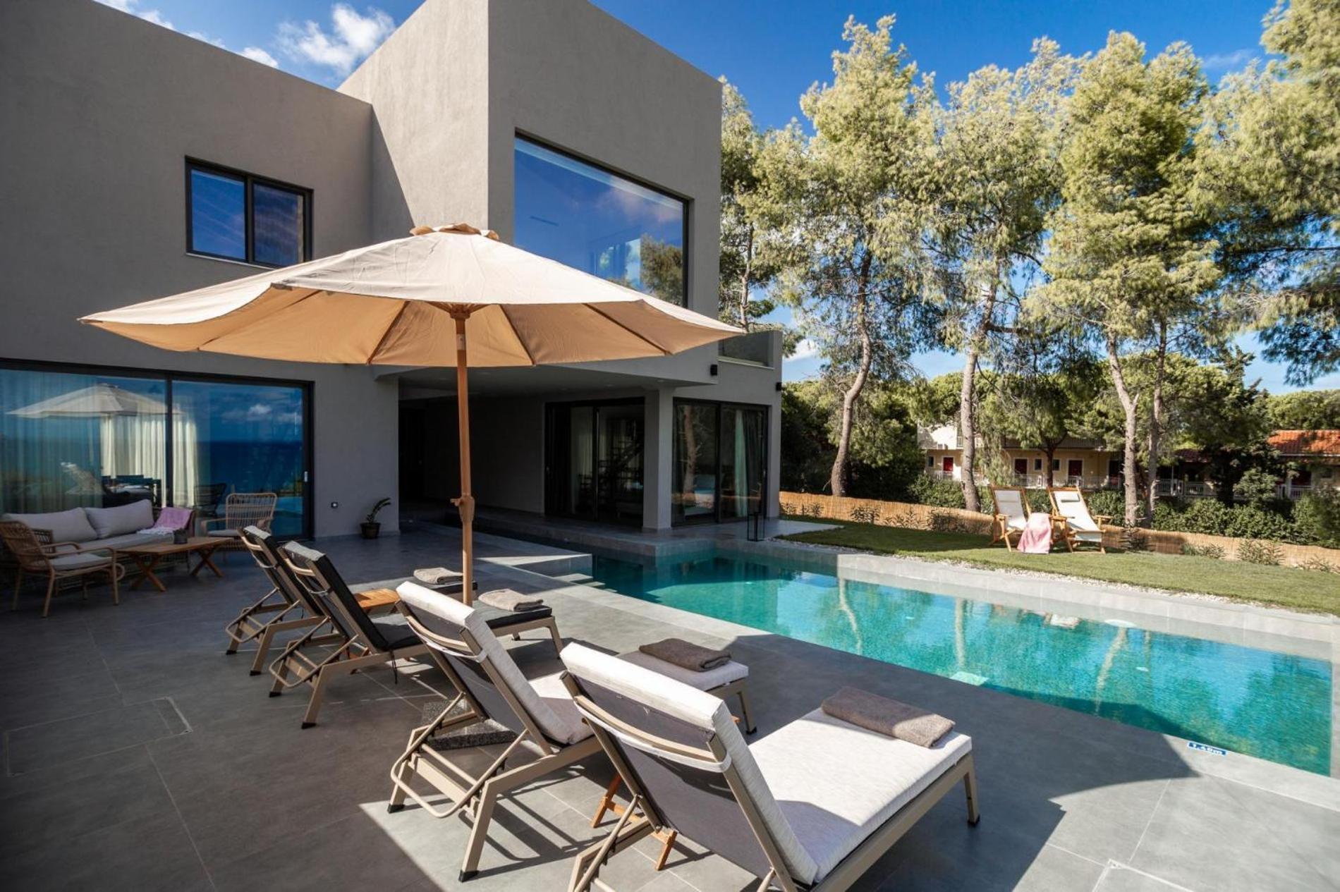 Luxury Villa Mon I Vassilikos Vasilikí Buitenkant foto